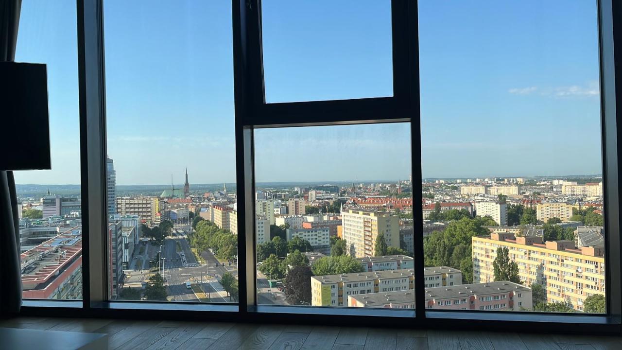 Hanza Tower - Luxurious Apartment 60M2 - 15Th Floor City View Szczecin Extérieur photo