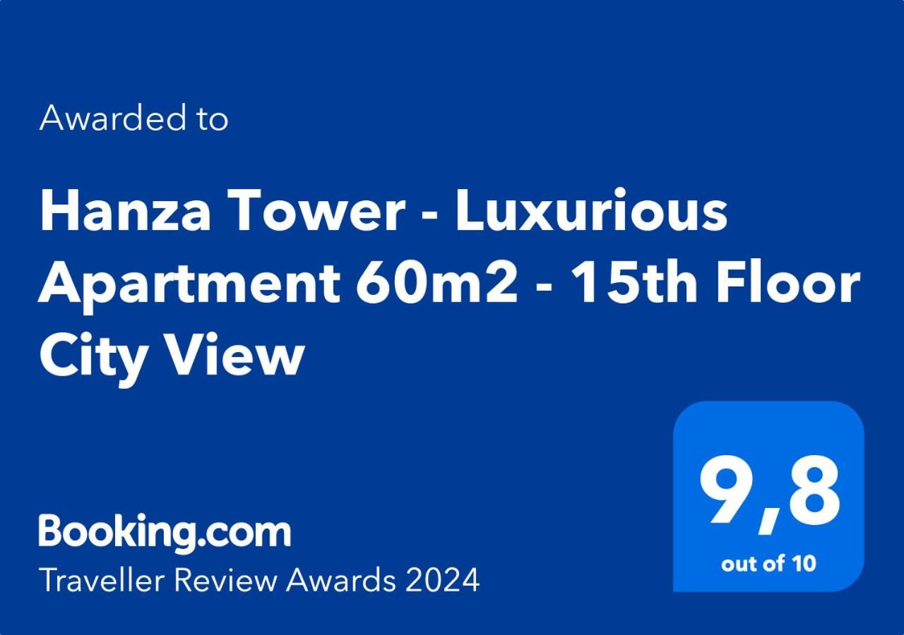 Hanza Tower - Luxurious Apartment 60M2 - 15Th Floor City View Szczecin Extérieur photo